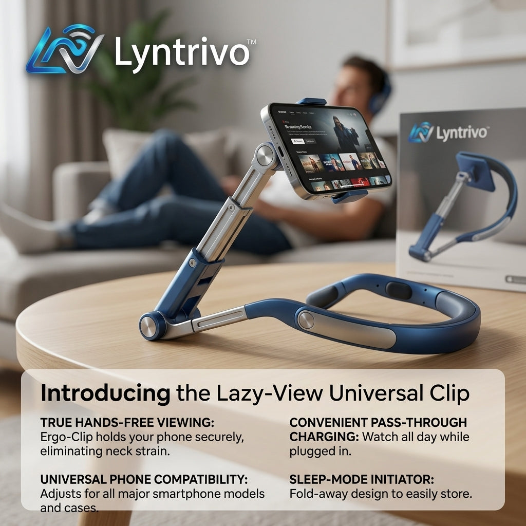 Lyntrivo™ Lazy-View Universal Clip