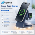 Lynntrivo™ MagDock Pro (3-in-1 Lazy Day Charger & Stand)